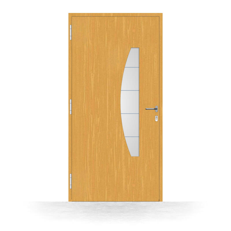 Holzhaustür Modell Menziken Innenansicht