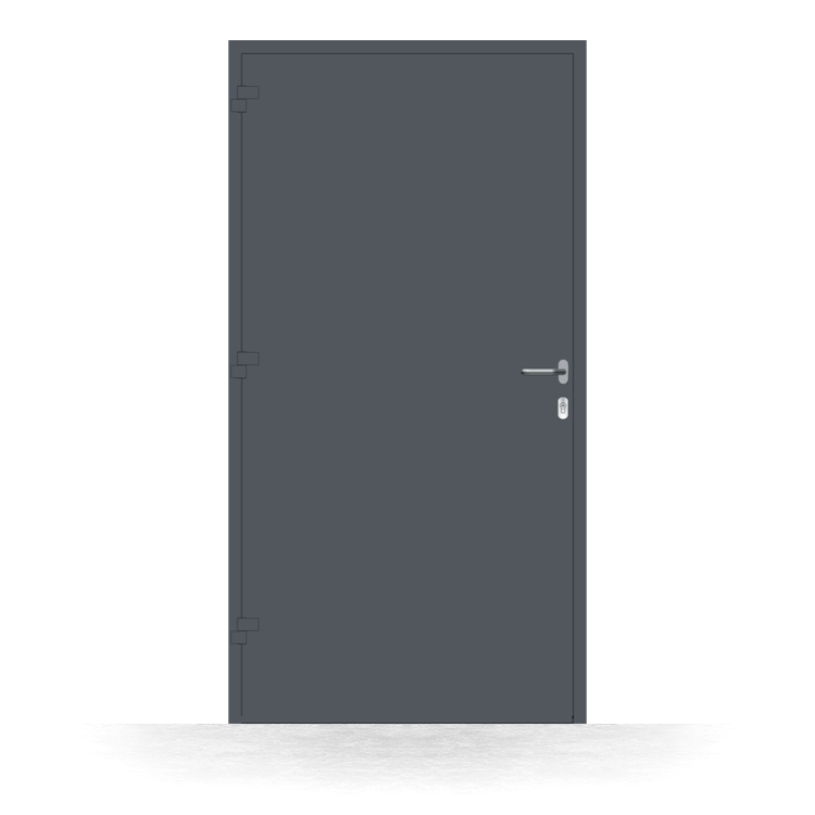 Aluminium Haustür Emmen