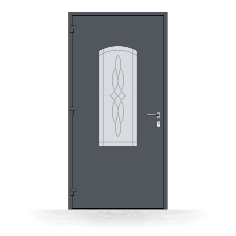 Aluminium Haustür Schaffhausen
