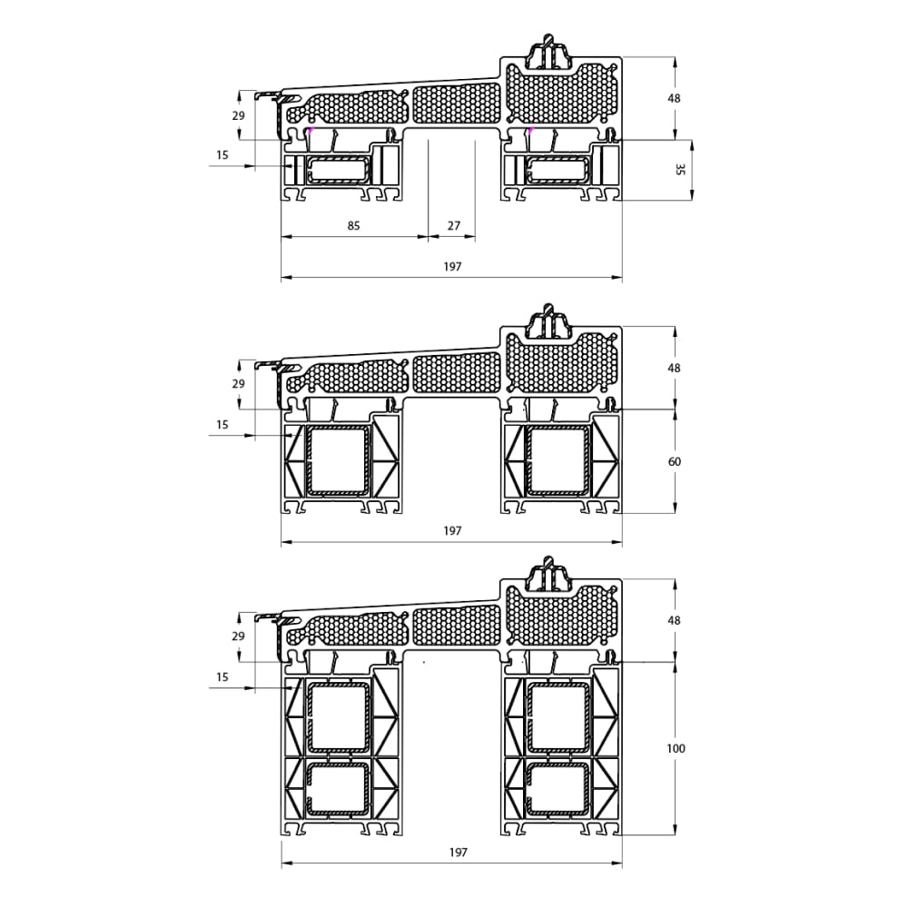 Twinset Premium - Schwelle mit Verbreiterung