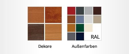 Farben Kunststoff-Alu