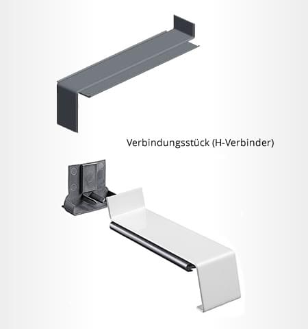 H-Verbinder Aussenfensterbank