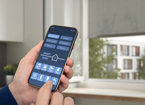 Aussenrollo mit Smart Home
