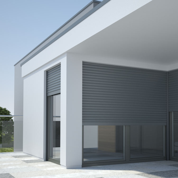 Balkontür mit Rollladen Balkontür mit Rollladen