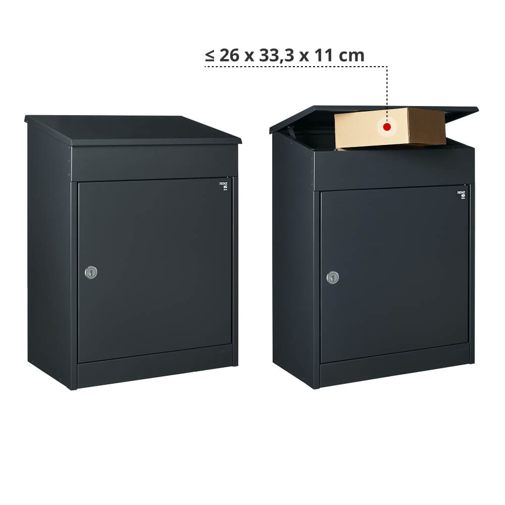 Paketbox Bosca Wandmontage Paketgrösse