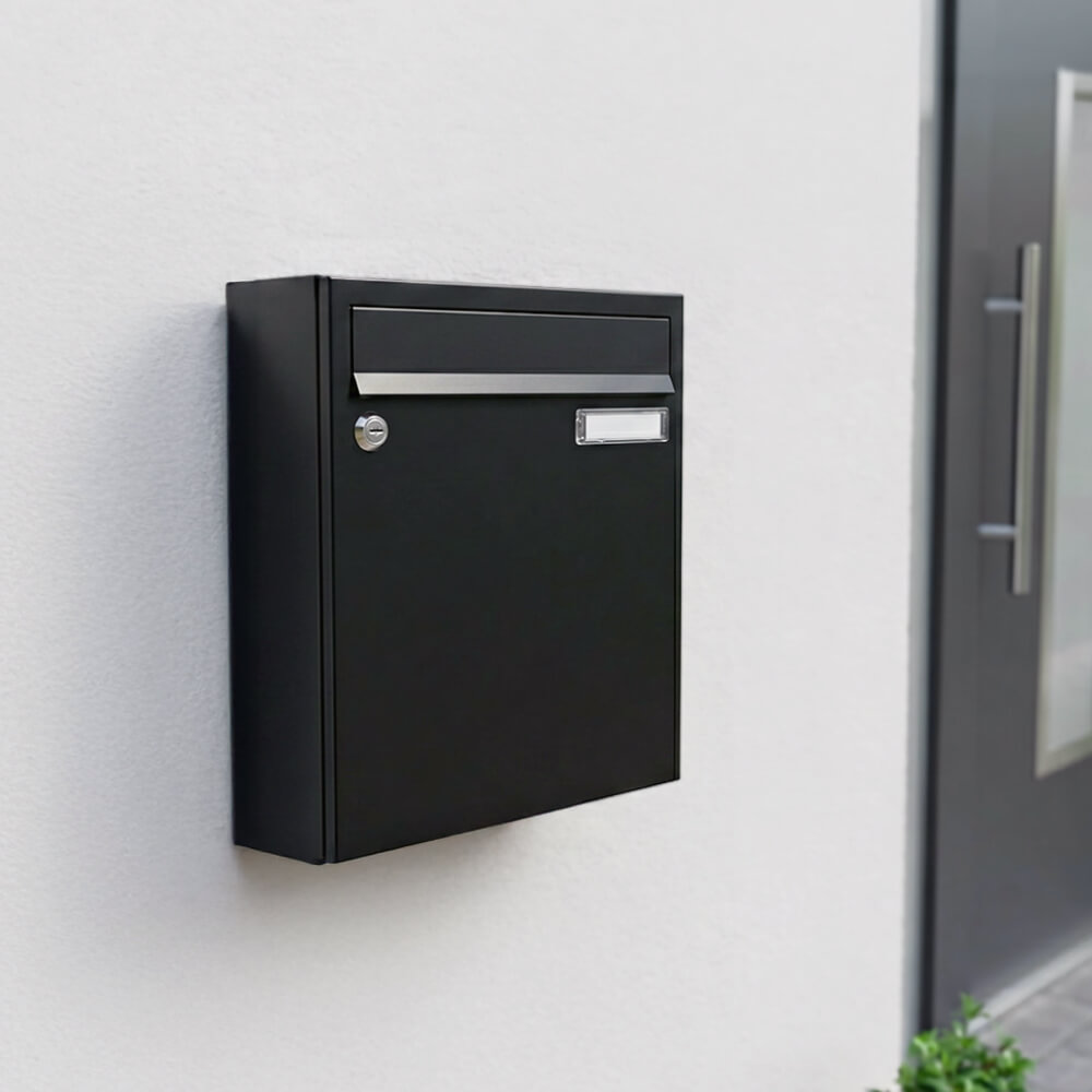 Briefkasten Einbausituation