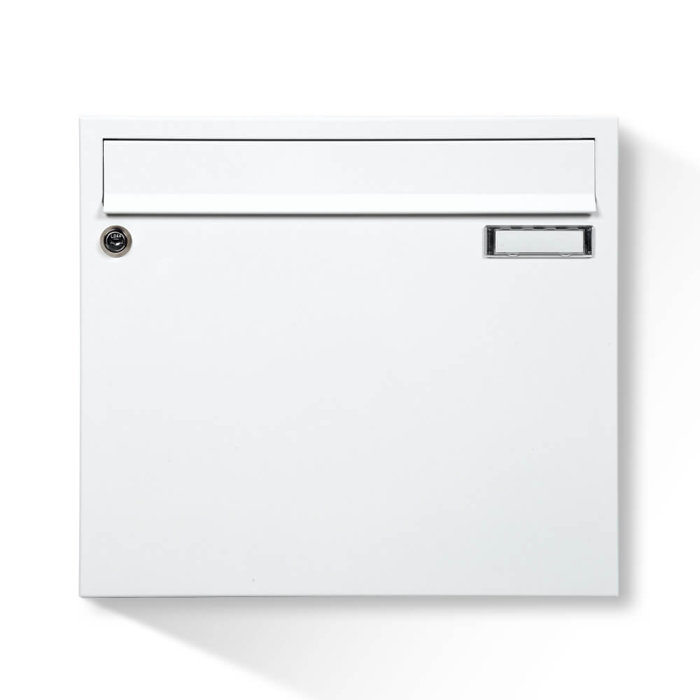 Briefkasten Sonate in Weiss