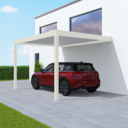 Carport Weiss