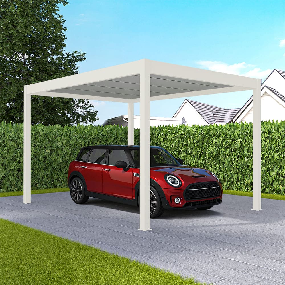 Carport Weiss