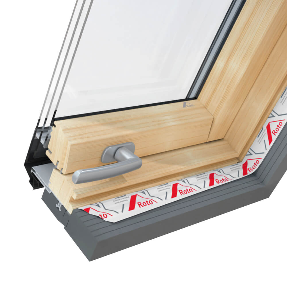 Roto R6 Holz Profilecke