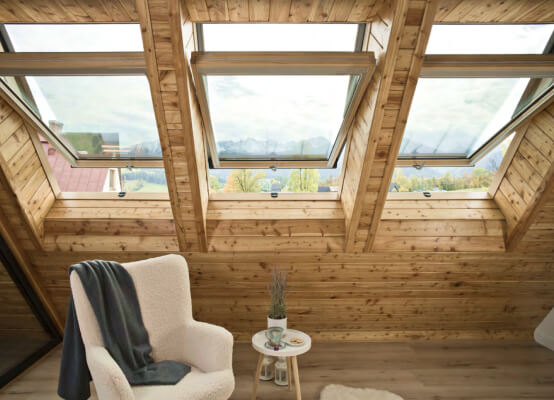 Dachfenster Holz Ropal R4/7 Plus