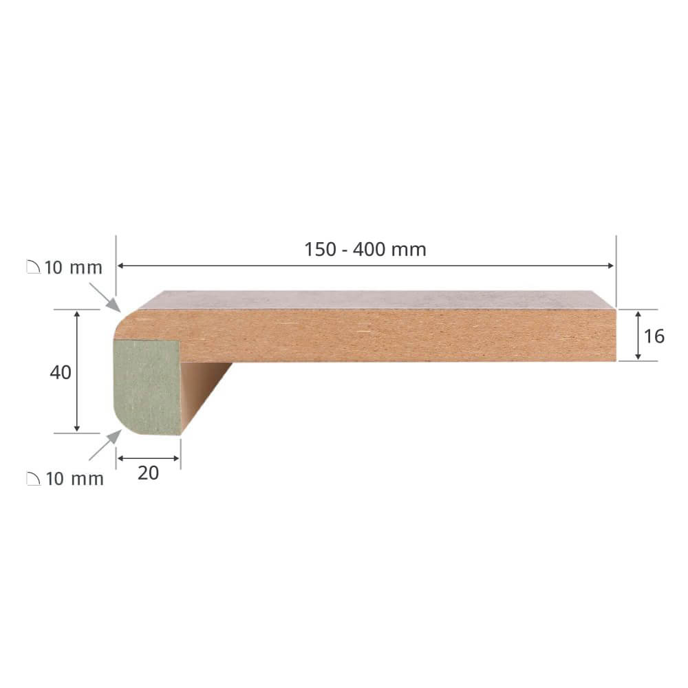 Fensterbank FEBALIT Core im Detail