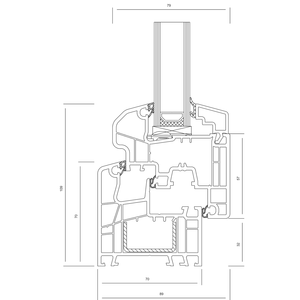 IDEAL 5000 - Profilschnitt