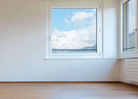 Fenster 110x100 cm weiss