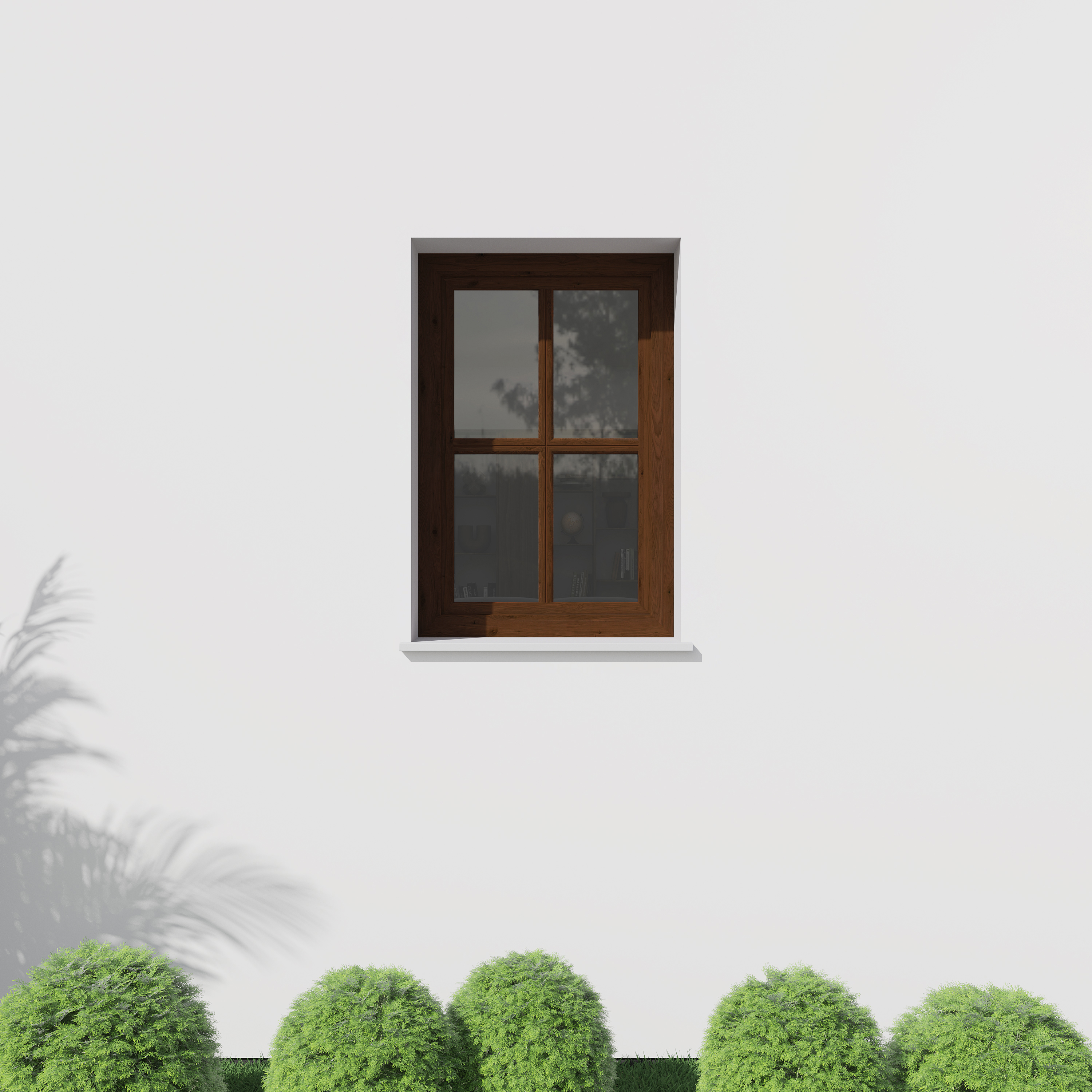 Kunststofffenster - Einbausituation Aussenansicht