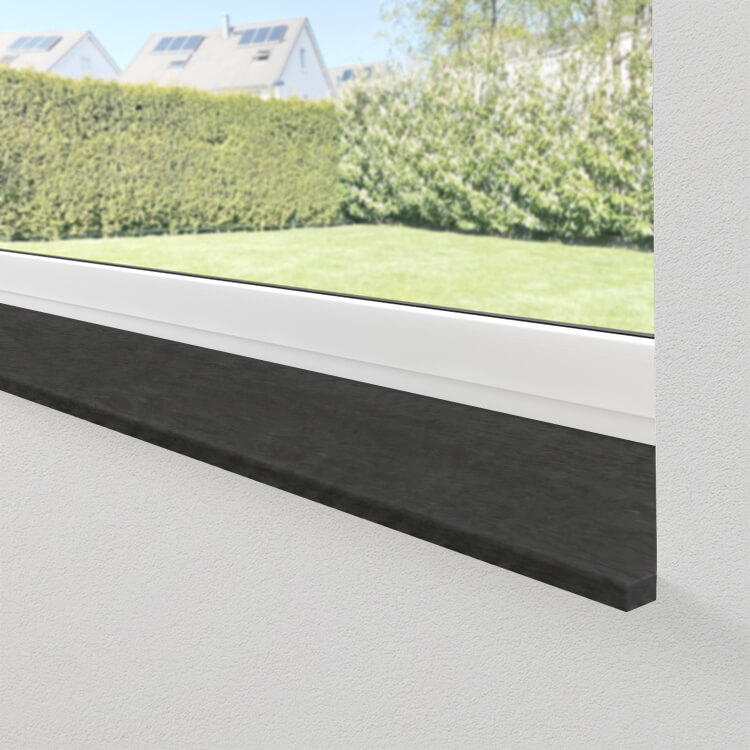 Innenfensterbank FEBALIT Prime Ferro Schwarz Innenfensterbank FEBALIT Prime Ferro Schwarz