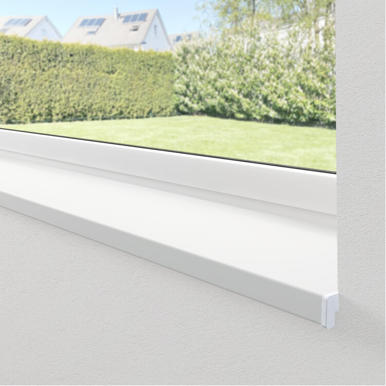 Kunststoff Fensterbank Weiss