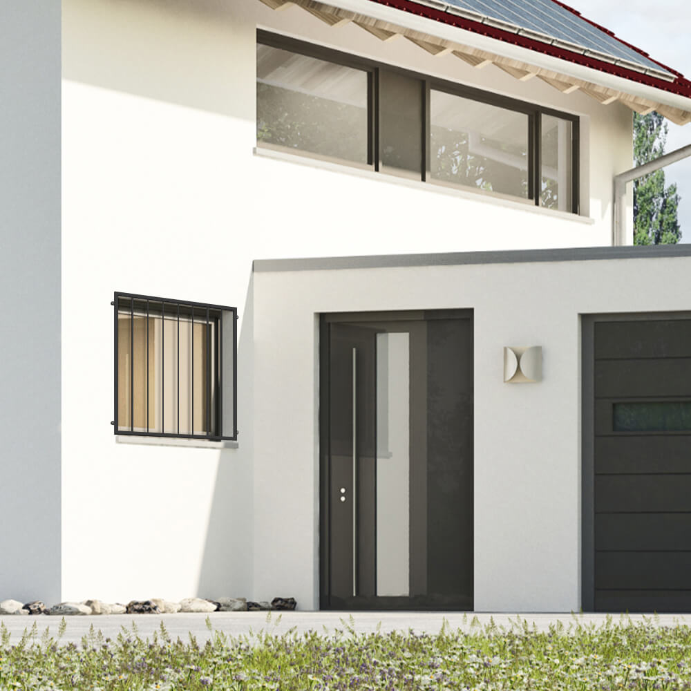 Fenstergitter Basel Nebeneingang