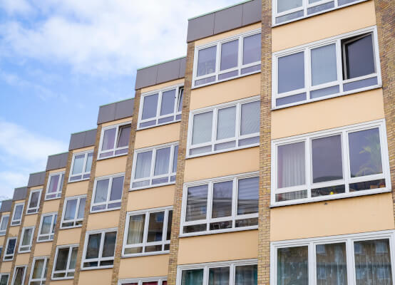 Fenster mit Unterlicht Dreiteilig