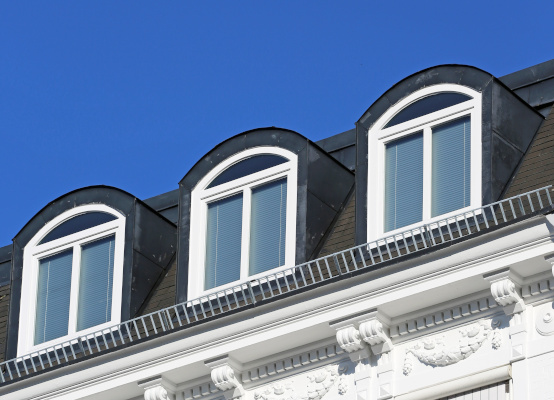 Gaubenfenster mit Oberlicht