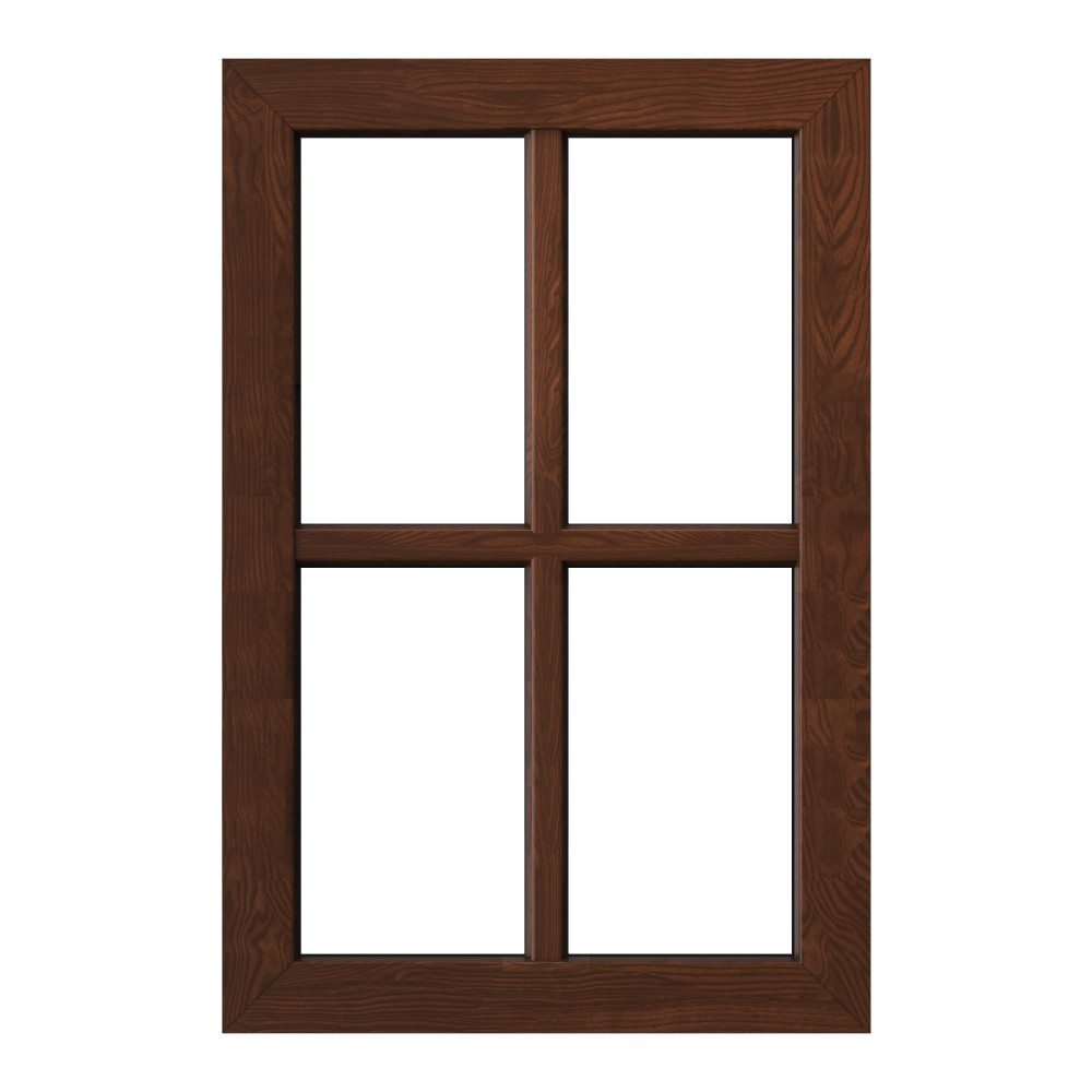 Sprossenfenster aus Holz