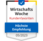 Wirtschaftswoche: „Deutschlands Kundenfavoriten” 2023