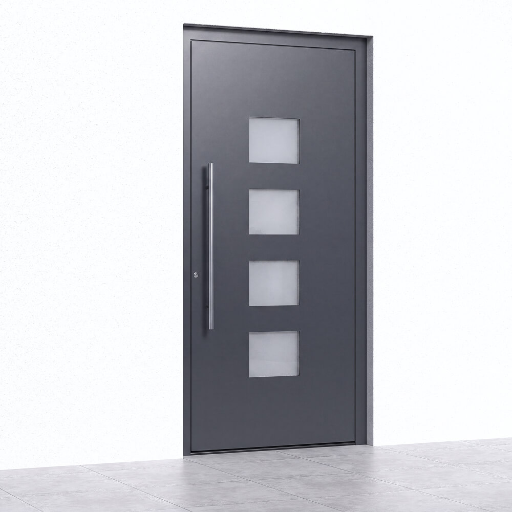 Alu-Haustür Rothrist Einbau