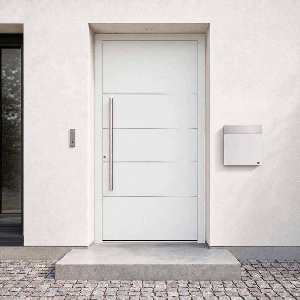Schüco Haustür in Weiss