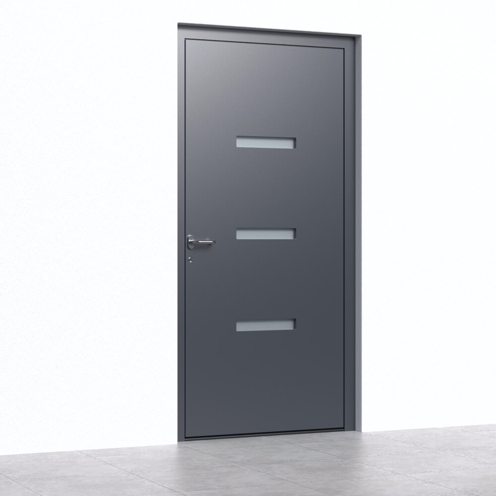 Alu-Haustür St. Gallen Einbau