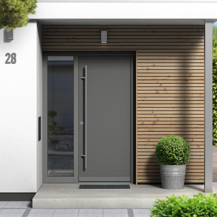 Aluminium Haustür