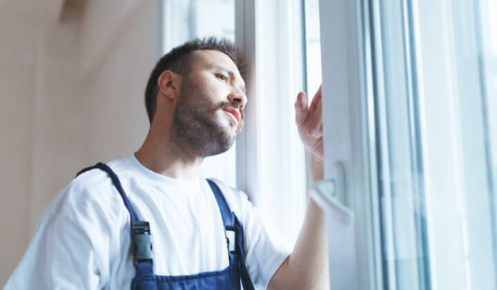 Handwerker Fensteraustausch