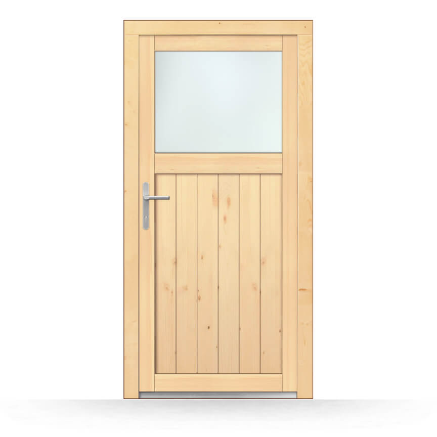 Nebeneingangstür Holz