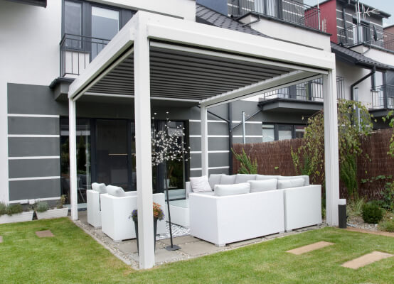 Pergola Aluminium freistehend