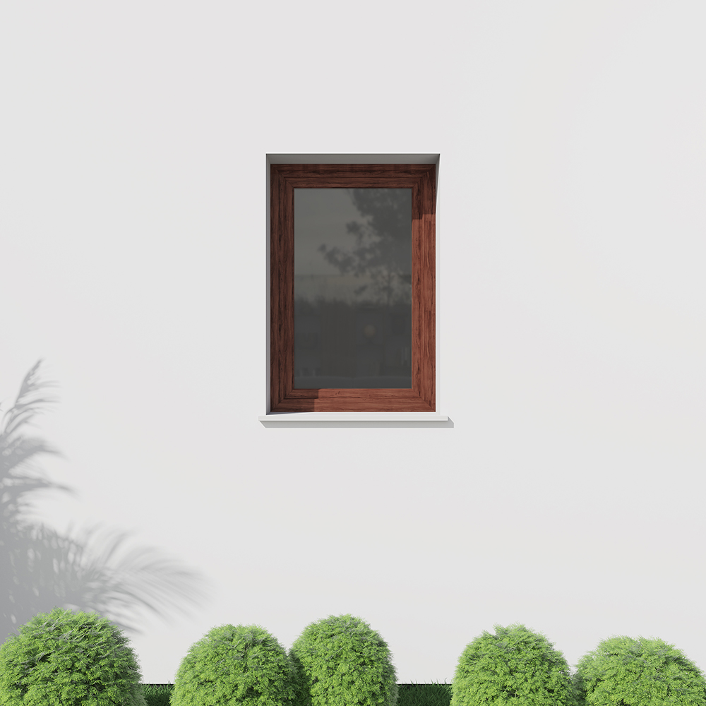 Kunststofffenster - Einbausituation Aussensicht