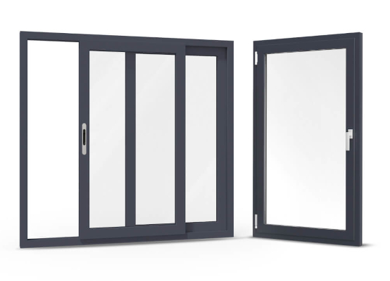 Schiebefenster und Dreh-Fenster aus Alu