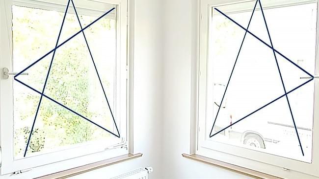 Ausmessen von Fenstern und Türen im Altbau