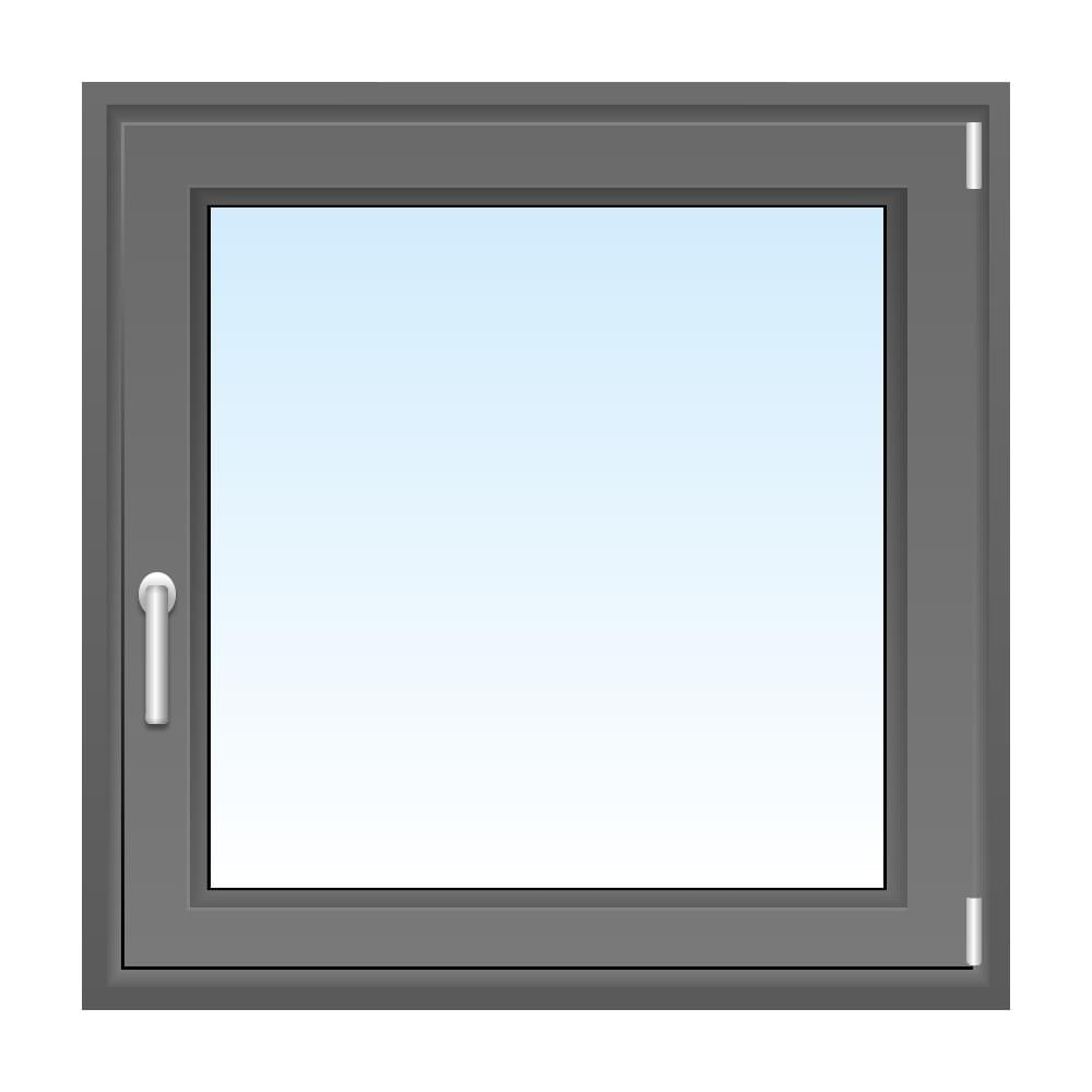 Fenster in Grau